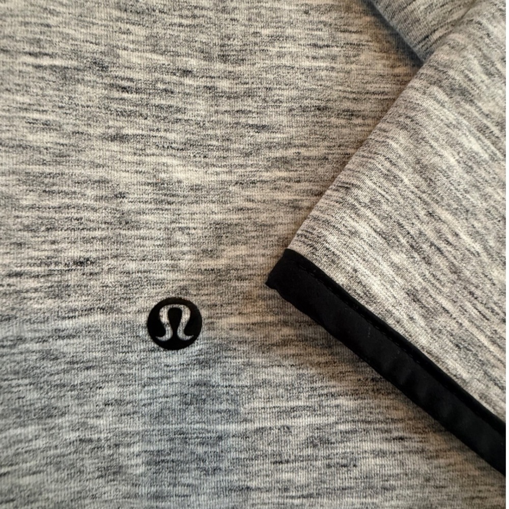 Lululemon City Bound Hoodie Womens 6 Heathered Space Dyed Size M Grey Full Zip‎ - Picture 5 of 10